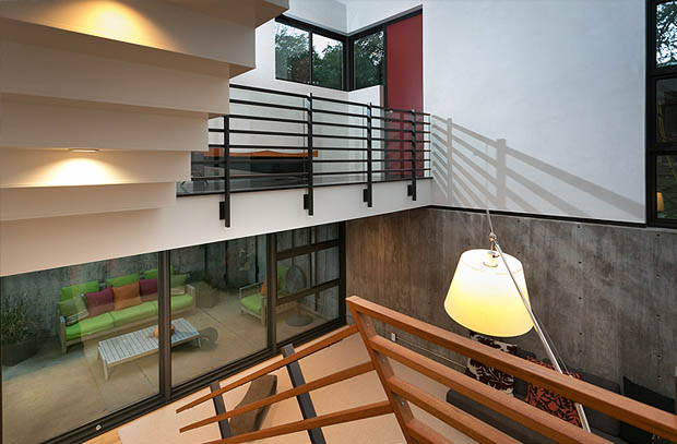 บ้านสองชั้นสไตล์ Loft ทรงสูงโปร่ง Tropical Modern - บ้านสองชั้น - แบบบ้านสไตล์ Loft - Tropical Modern - บ้านทรงสูงโปร่ง