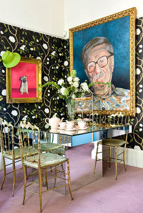 Beautiful Dramatic Dining Room Design Ideas - Design - Dining Rooms