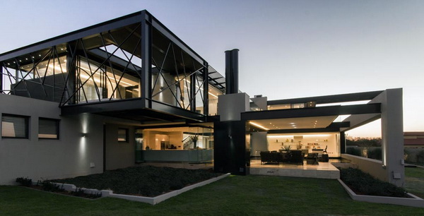 Ngôi nhà Ber Carlswald ấn tượng, đầy cá tính - Trang trí - Kiến trúc - Ý tưởng - Nhà thiết kế - Nội thất - Thiết kế đẹp - Nhà đẹp - Thiết kế - Ber Carlswald - Midrant - Nam Phi - Nico van der Muelen