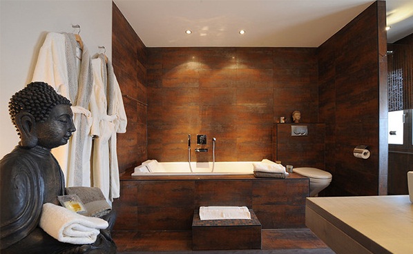Phòng tắm thư giãn mang phong cách Á Đông - Thiết kế - Phòng tắm
