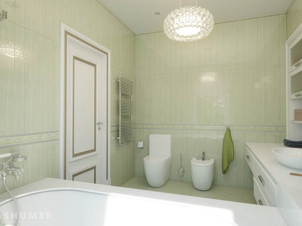 แต่งห้องน้ำ ผ่อนคลาย สบายตาด้วยสีเขียวอ่อนๆ - แบบห้องน้ำสวย - แต่งห้องน้ำสบายตา - ห้องน้ำสีเขียวอ่อน - ห้องน้ำสะอาด สดชื่น - ไอเดียแต่งห้องน้ำ - ห้องน้ำสวย