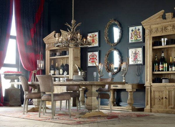 Sophisticated and Creative Eclectic-Vintage Room Designs by Timothy Oulton - Design - Interior Design - Design News - Photos
