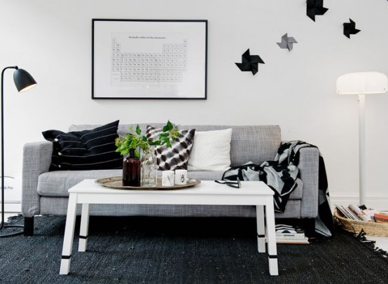 Ấm cúng trong phòng khách mang hơi thở Scandinavi - Trang trí - Ý tưởng - Nội thất - Thiết kế đẹp - Thiết kế - Mẹo và Sáng Kiến - Phòng khách - Scandinavi