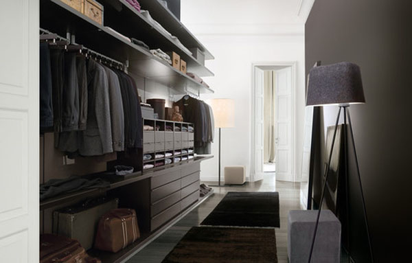 10 Amazing Walk-In Closet Designs - Closet - Furniture