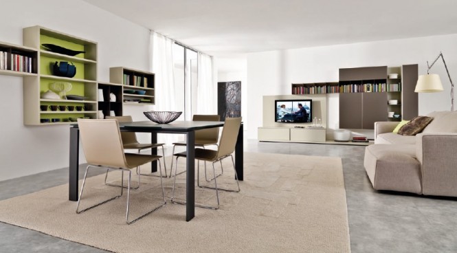 Fabulous living spaces designs from Euromobil - Interior Design