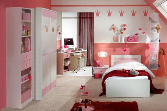 Lovely Pink Girls Room Inspirations - Kids Bedroom