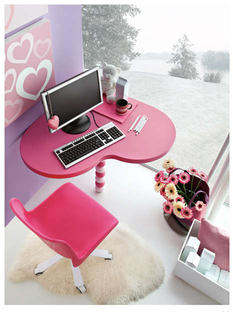 Pink Bedroom for Little Princess - Bedroom