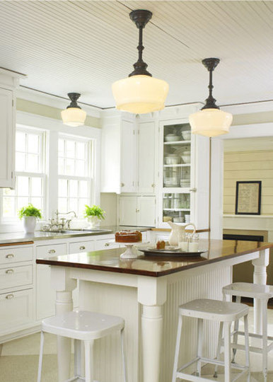 Blissfully White Kitchens - Kitchen