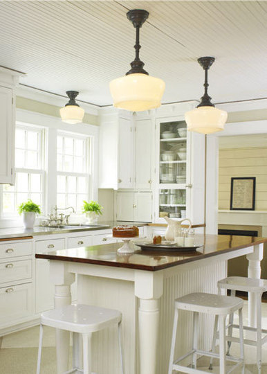 Blissfully White Kitchens - Kitchen
