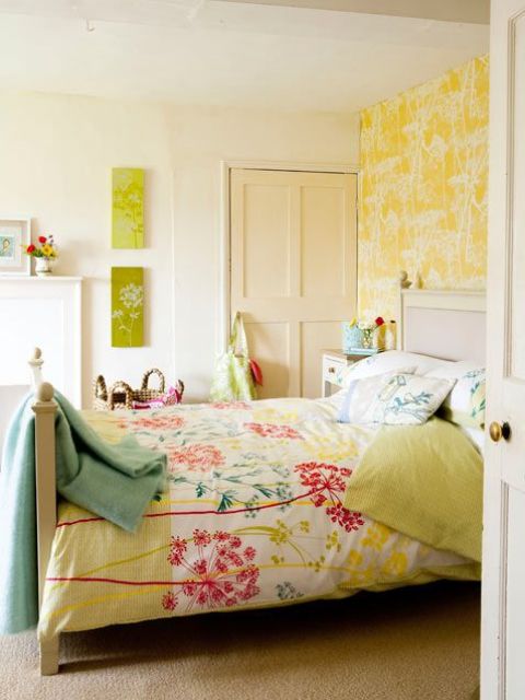 Phòng ngủ đẹp như mơ mang đậm chất xuân - Thiết kế - Phòng ngủ