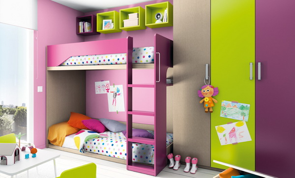 BST phòng ngủ rực rỡ từ Kibuc of Spain - Thiết kế - Phòng trẻ em