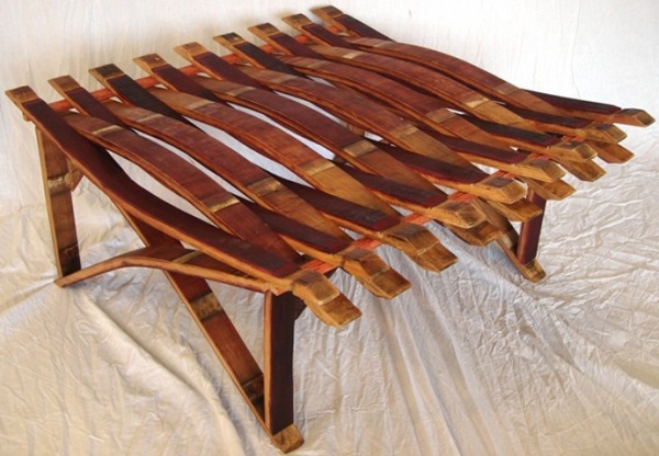 How to Re-use wine barrel in a unique way - Wine barrel - Re-use - Design