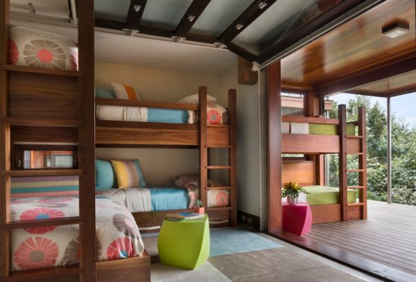 Những kiểu giường tầng vô cùng hiện đại - Ý tưởng - Nội thất - Phòng ngủ - Giường tầng