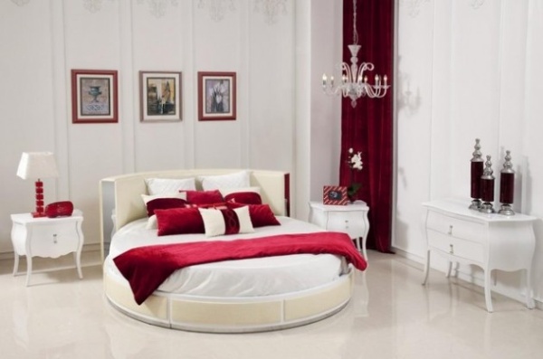 Giường ngủ hình tròn đẹp dành cho người yêu sự mới lạ