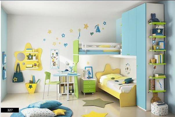 Phòng ngủ sắc màu cùng giường tầng cho bé yêu - Trang trí - Ý tưởng - Nội thất - Phòng ngủ - Thiết kế đẹp - Giường tầng