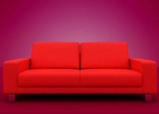 Neka vaša sofa bude baš crvena