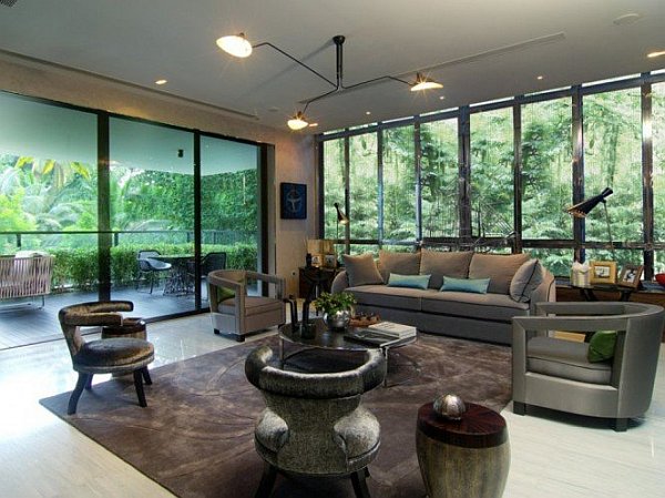 The Luxurious and Innovative Apartment in Singapore with Indoor Car Parking - Interior Design - Design - Apartment - Design Trend