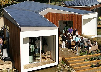 Lijepa i čarobna solarna kuća