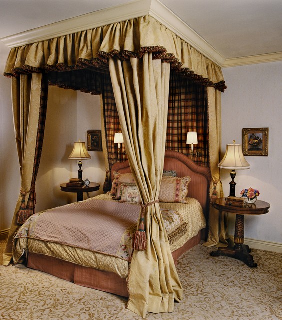 Giường canopy cho phòng ngủ lãng mạn - Thiết kế - Giường Canopy - Nội thất - Giường
