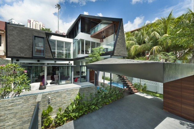 Ngôi nhà Jalan Binchang độc đáo và thoáng mát tại Singapore - Jalan Binchang - Singapore - AD Lab - Trang trí - Kiến trúc - Ý tưởng - Nhà thiết kế - Nội thất - Thiết kế đẹp - Nhà đẹp