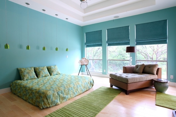 การแต่งห้องนอนสีฟ้า ช่วยให้ผ่อนคลายยามพักผ่อน - แต่งห้องนอนสีฟ้า - เทคนิคการตกแต่ง - ห้องนอน - ห้องนอนโทนสีฟ้า - แบบห้องนอนสีเย็น