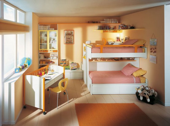 Phòng ngủ sắc màu dành cho bé yêu - Trang trí - Ý tưởng - Nội thất - Thiết kế đẹp - Phòng ngủ - Phòng cho trẻ em