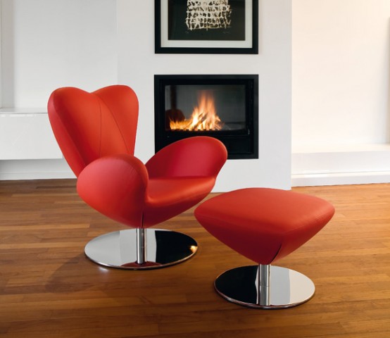 5 Cool Upholstered Swivel Chairs by Tonon - Tonon - Chairs