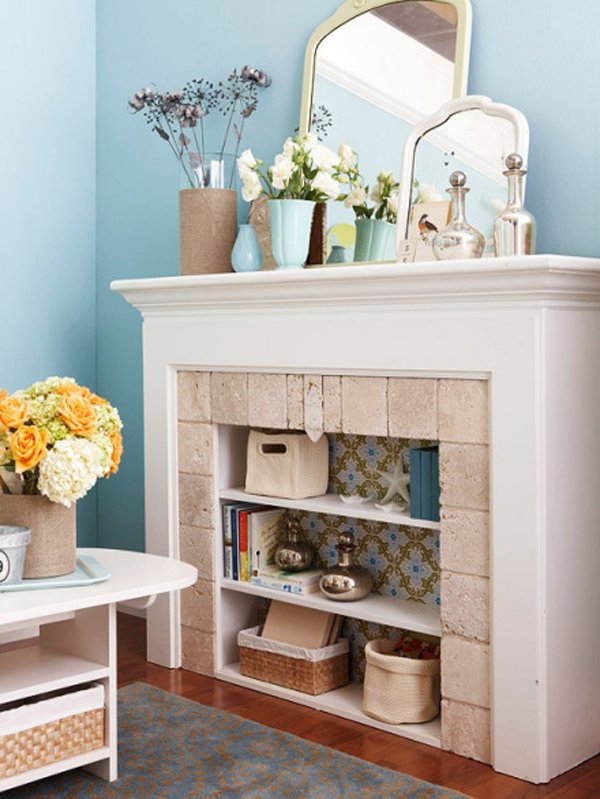 Creative Ways To Decorate Non-Working Fireplace