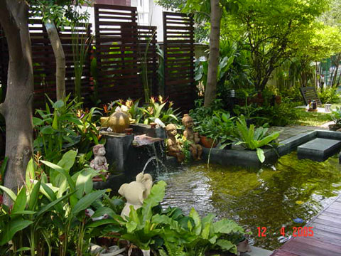 เพิ่มความร่มรื่นให้บ้านด้วยการ จัดสวนสวยๆ คลายร้อน..