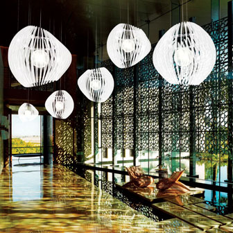 Modern house with modern lighting products - Lighting