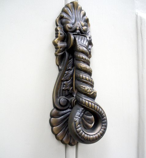 Make Entrance Stand Out With Unique Door Knocker Designs - Door Knocker - Outdoor - Design - Decoration