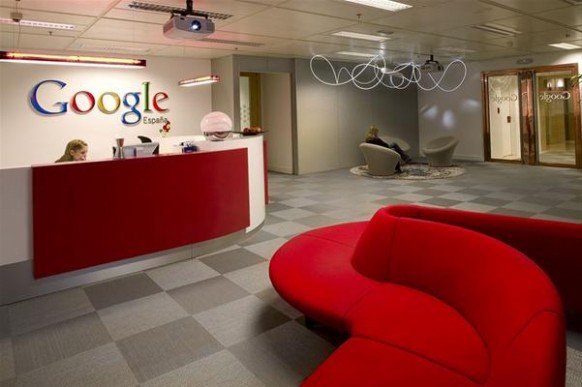 Google kancelarije sirom Evrope
