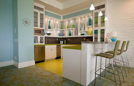 แบบห้องครัวเข้ามุมสวย ๆ สไตล์โมเดิร์น เรียบร้อยเป็นสัดส่วน - แบบห้องครัว - สไตล์โมเดิร์น - แบบครัวสวย - ครัวเข้ามุม - ตกแต่งห้องครัว
