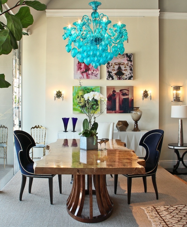 Beautiful Dramatic Dining Room Design Ideas - Design - Dining Rooms