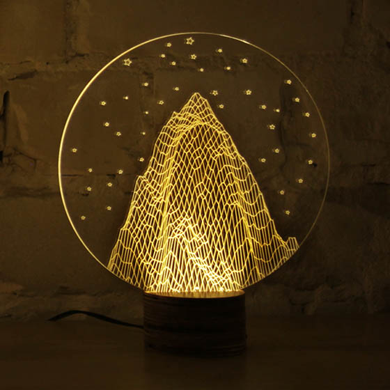 Bulbing: bộ sưu tập đèn ảo ảnh 3D độc đáo - Thiết kế - Đèn
