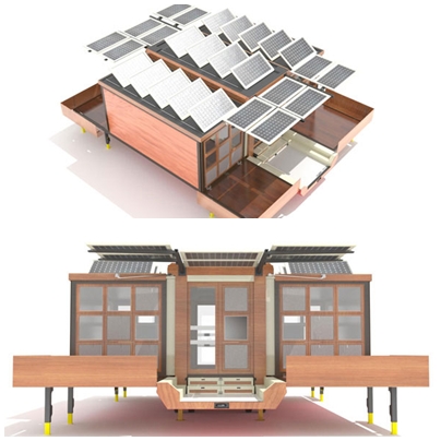 เจ๋งอะ!! บ้านคอนเทนเนอร์รักษ์โลก เปลี่ยนรูปทรงได้ - แบบบ้านแปลก - บ้านรักษาธรรมชาติ - บ้านคอนเทนเนอร์ - บ้านรักษ์โลก - บ้านเปลี่ยนรูปทรง - แบบบ้านเปลียนทรงได้