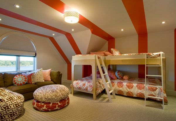 Giường tầng đẹp cho bé trai và gái