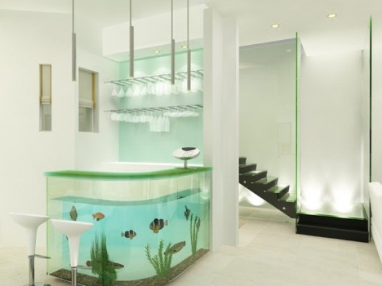 Beautiful Aquariums in Home Interiors - Aquarium - Decoration - Ideas - For Pet