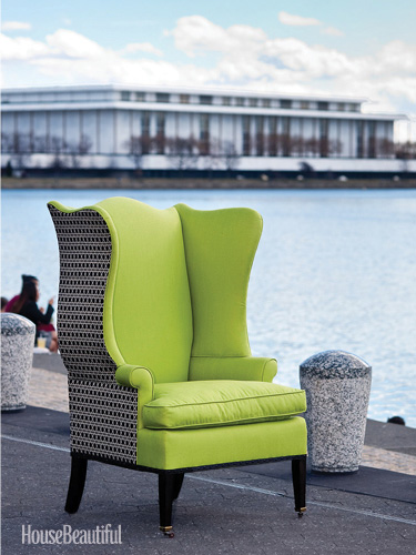 เก้าอี้สีเขียว - ตกแต่ง - สี - สีสัน - เก้าอี้ - ออกแบบ - ไอเดีย - แต่งบ้าน - เฟอร์นิเจอร์ - ตกแต่งบ้าน