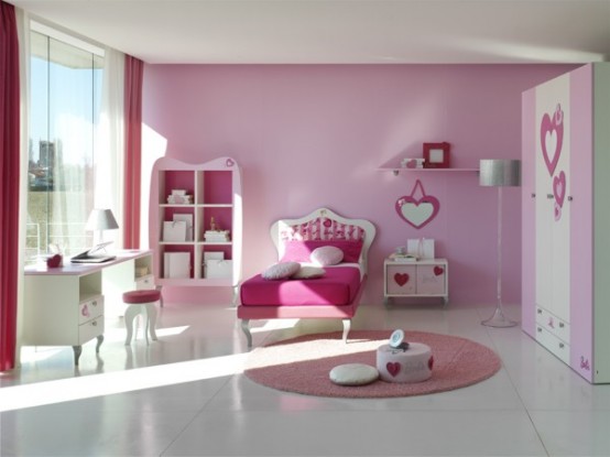 Lovely Pink Girls Room Inspirations - Kids Bedroom