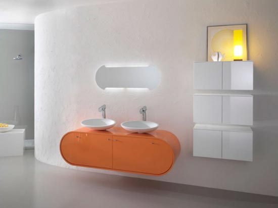 Hiện đại & sang trọng cùng nội thất phòng tắm phong cách Ý - Trang trí - Nội thất - Ý tưởng - Thiết kế đẹp - Phòng tắm - Kệ - Tủ - Ý - Foster