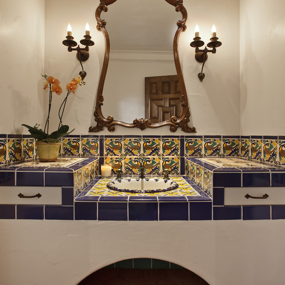 Nhà tắm theo kiểu Tây Ban Nha cực thu hút - Trang trí - Ý tưởng - Nội thất - Phòng tắm - Xu hướng